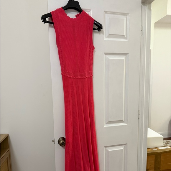 The Kooples Vibrant Pink Maxi Dress - Picture 4 of 5